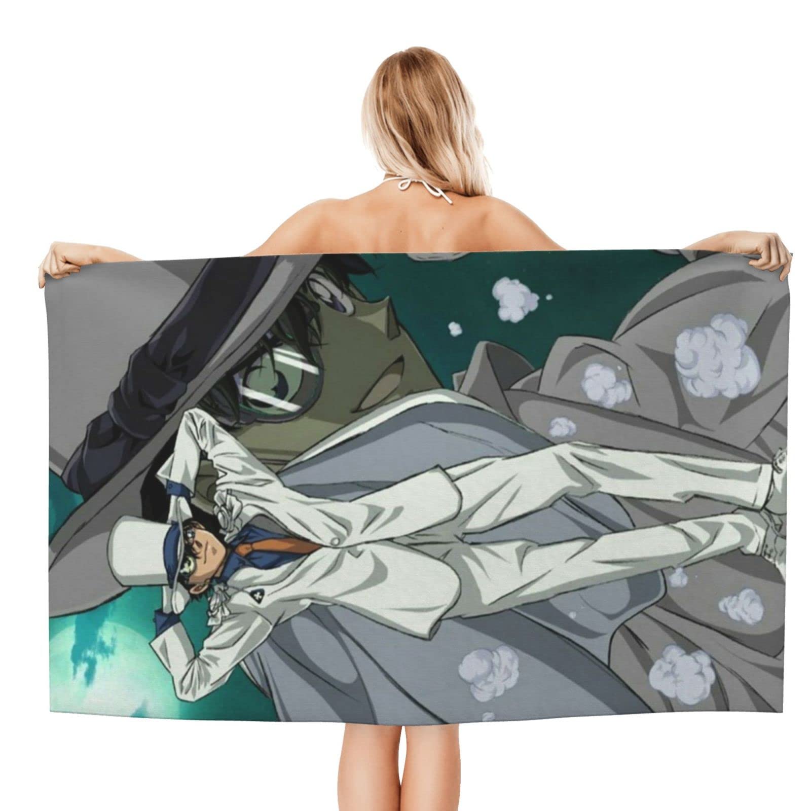 Amazon｜怪盗キッド バスタオル マイクロファイバー 高速吸水 速乾