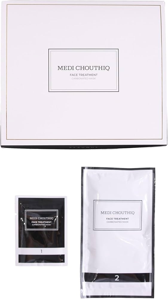 Amazon.co.jp: 【MEDI CHOUTHIQ】炭酸パック フェイスパック 顔 大容量