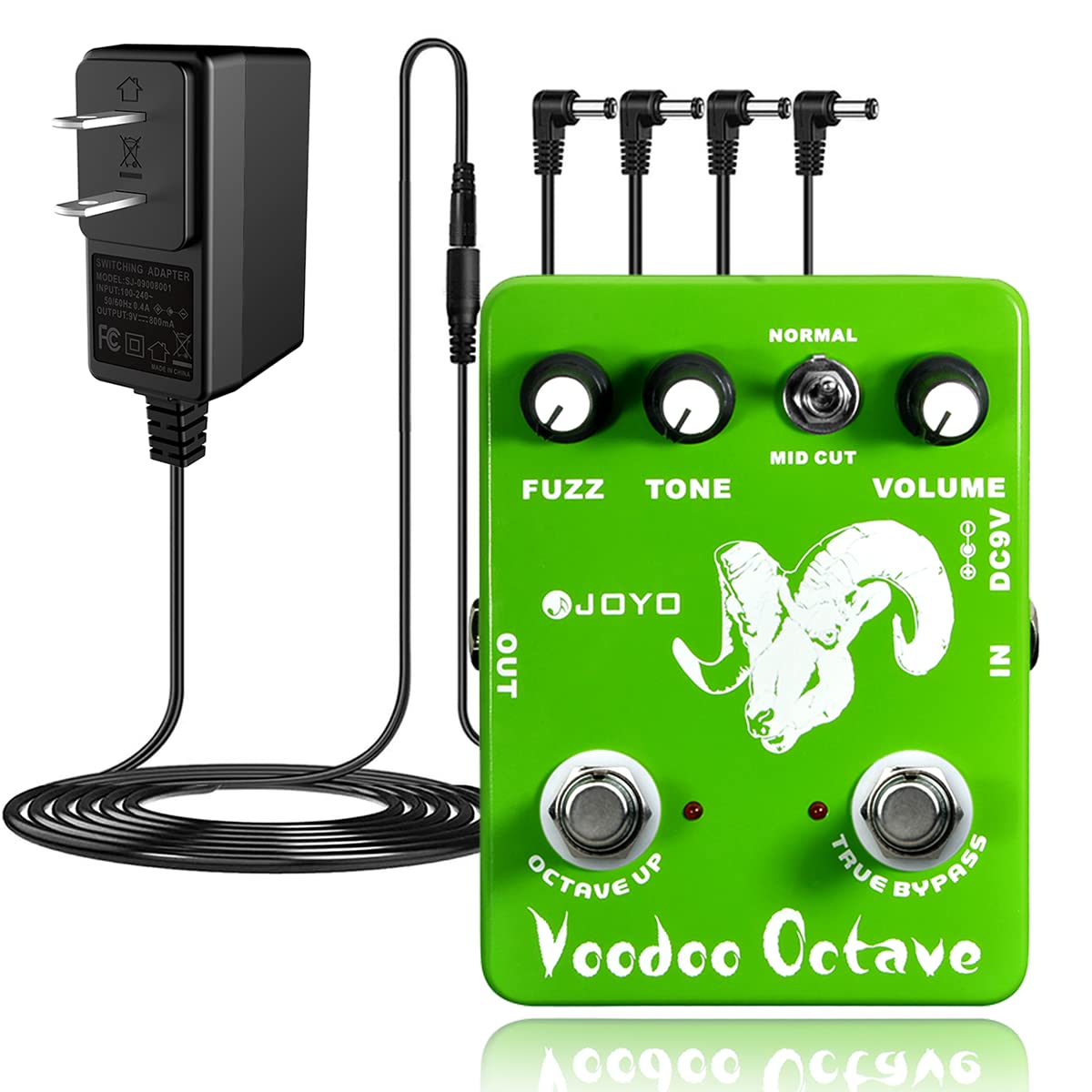 Amazon.com: JOYO JF-12 Octave Germanium 60's Fuzz Pedal Bundle