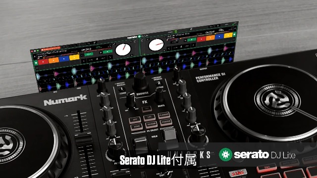 Amazon.co.jp: Numark DJコントローラー 2デッキ タッチセンサー搭載