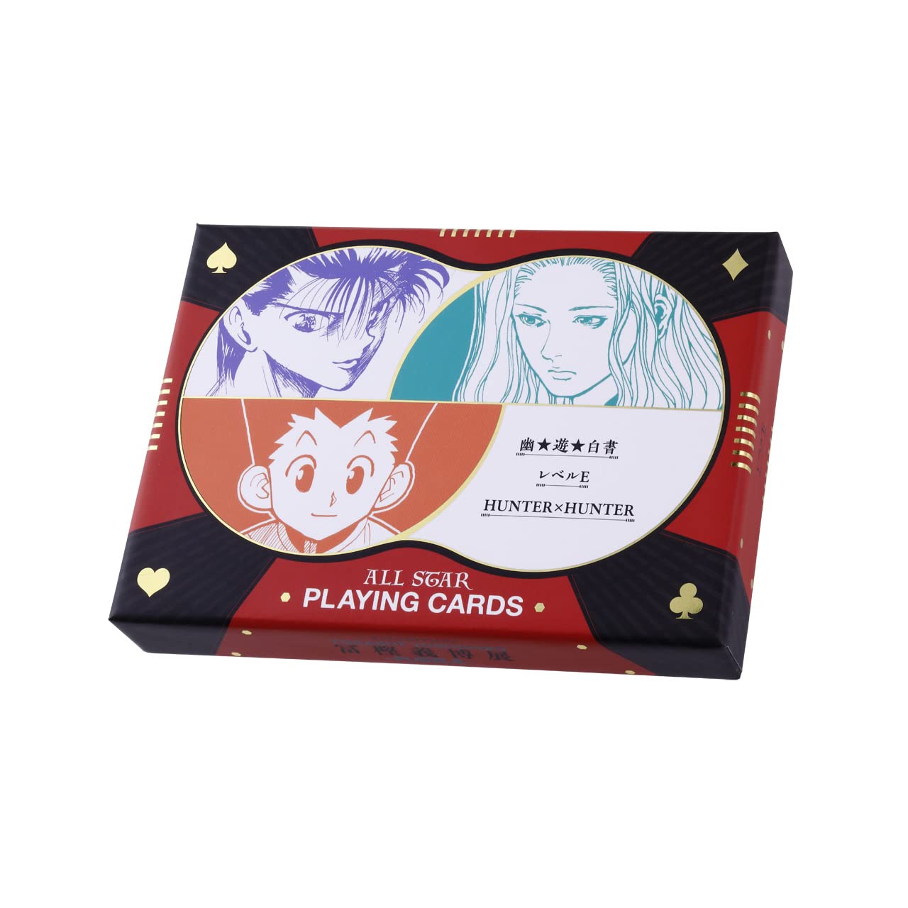 Amazon.co.jp: 冨樫義博展 オールスター箔押しトランプ（箔押しBOX付き