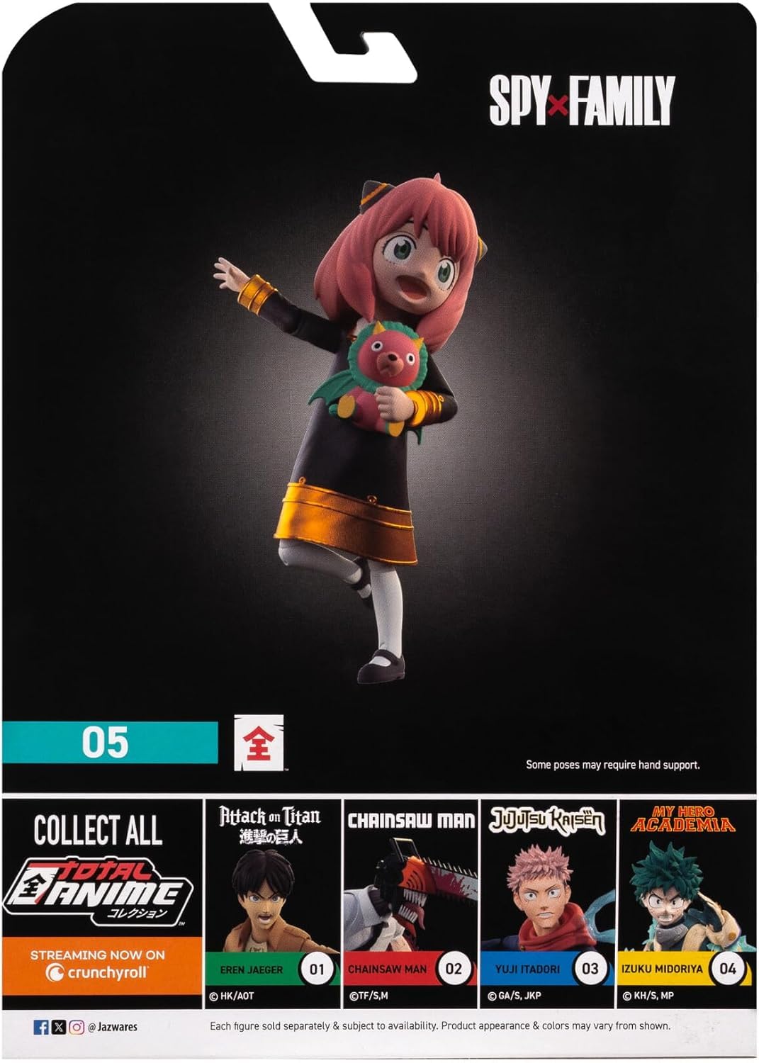 Amazon.com: Total Anime Anya Forger - 6.5-Inch Scale Figure with