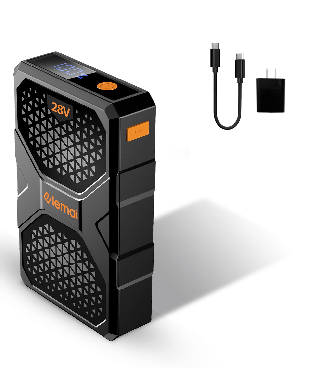 Amazon.co.jp: 28Vバッテリーと充電器 30000mAh大容量 ファン付き作業