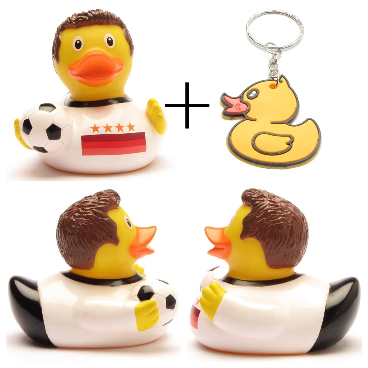 Amazon.co.jp: Soccer Rubber Duck Germany | Bathduck |ゴム製の
