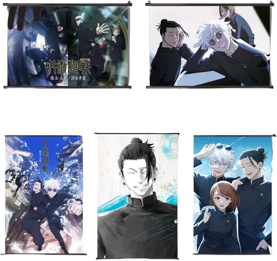 Amazon.co.jp: 呪術廻戦 懐玉・玉折 タペストリー 掛ける絵 グッズ