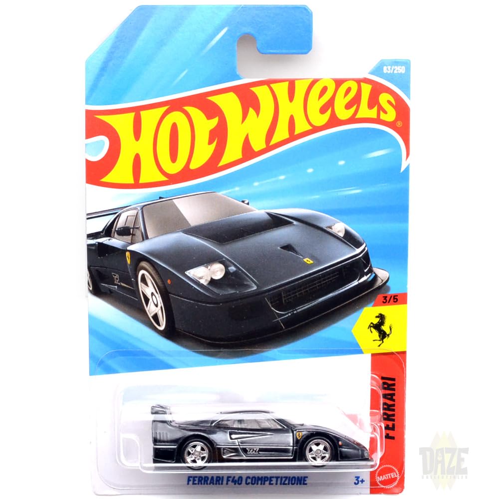 Amazon | MATTEL HOTWHEELS 1/64 scale FERRARI F40 COMPETIZIONE