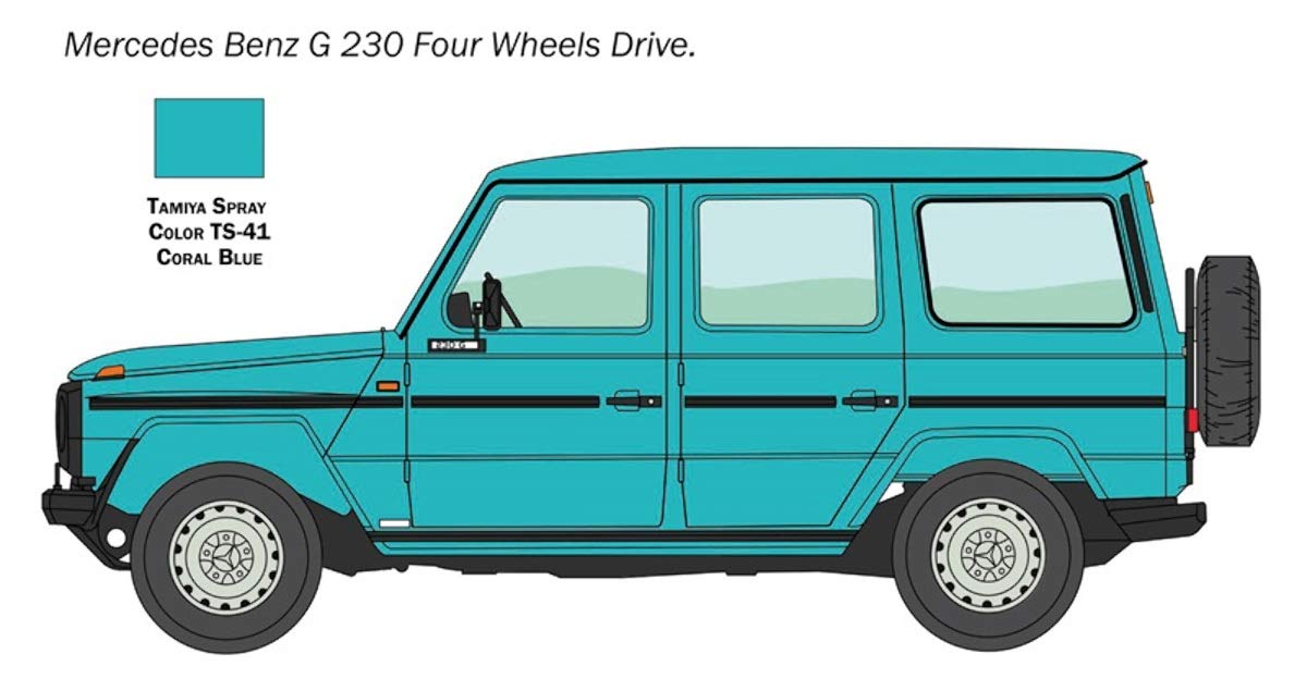 Amazon.co.jp: イタレリ 1/24 メルセデス・ベンツ G 230 ゲレンデ