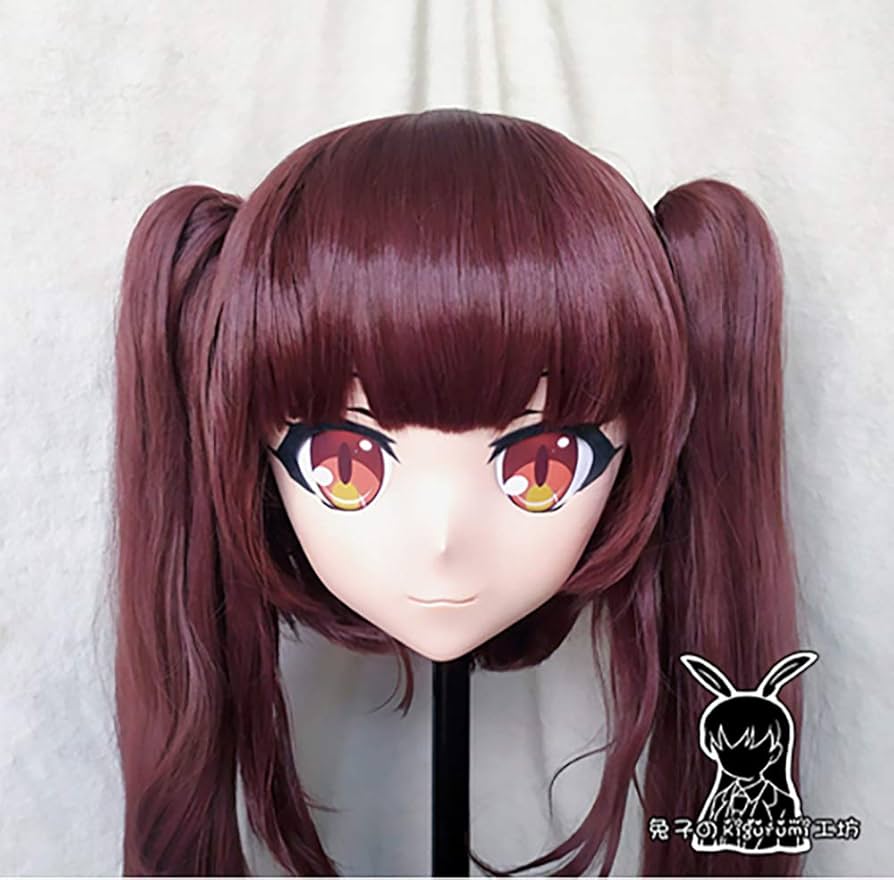 Amazon | (KM521)Female/Girl Cosplay Kigurumi Mask レジンコスプレ