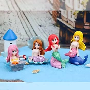Amazon | MUYYIKA アクアリウム オブジェ 人魚姫 かわいい 水槽