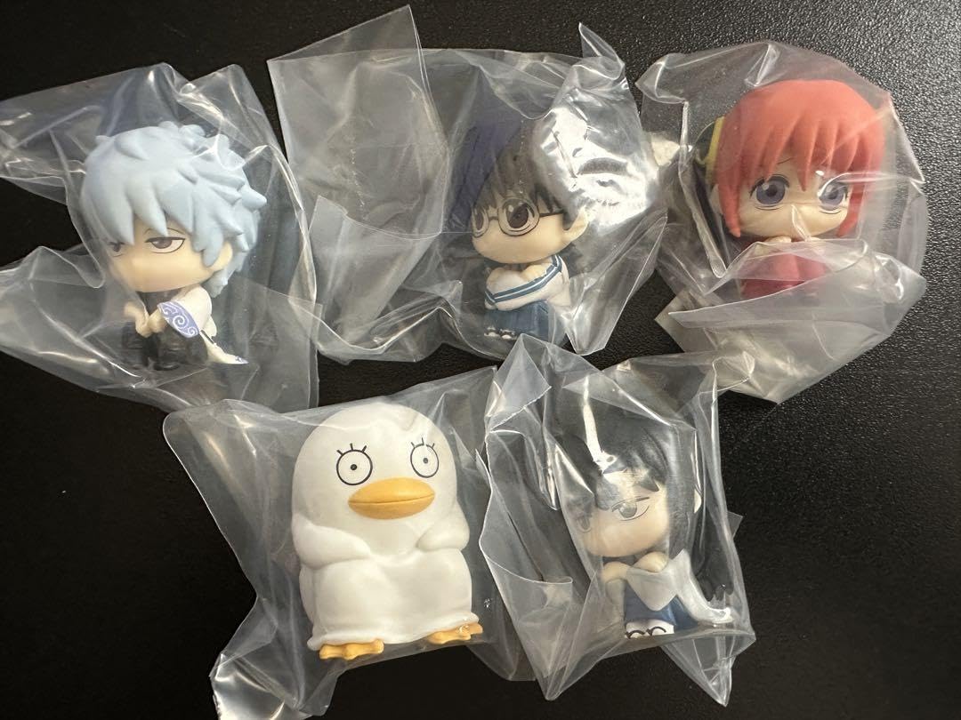 Amazon.co.jp: 銀魂 まちぼうけ 第一弾 フィギュア 全5種コンプリート