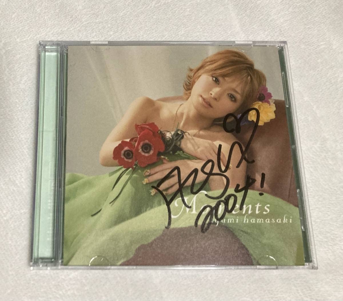 Amazon.co.jp: 浜崎あゆみ Moments CD DVD サイン入り 激レア 2004年