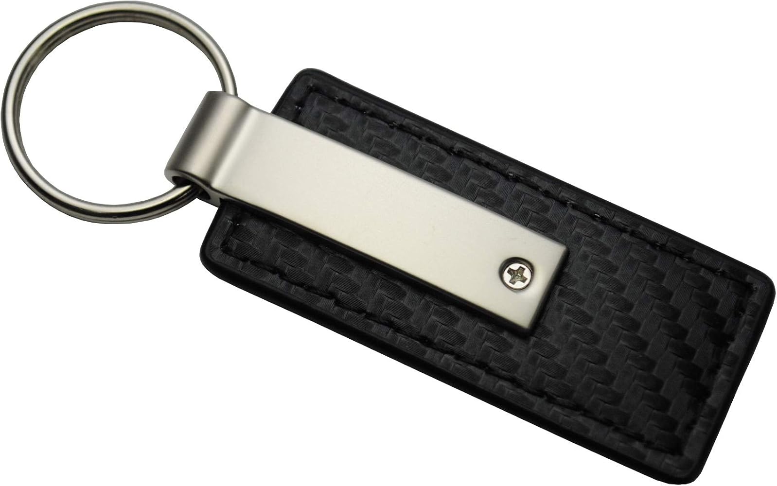 Amazon.com: AU-TOMOTIVE GOLD Carbon Fiber Rectangular Leather Key