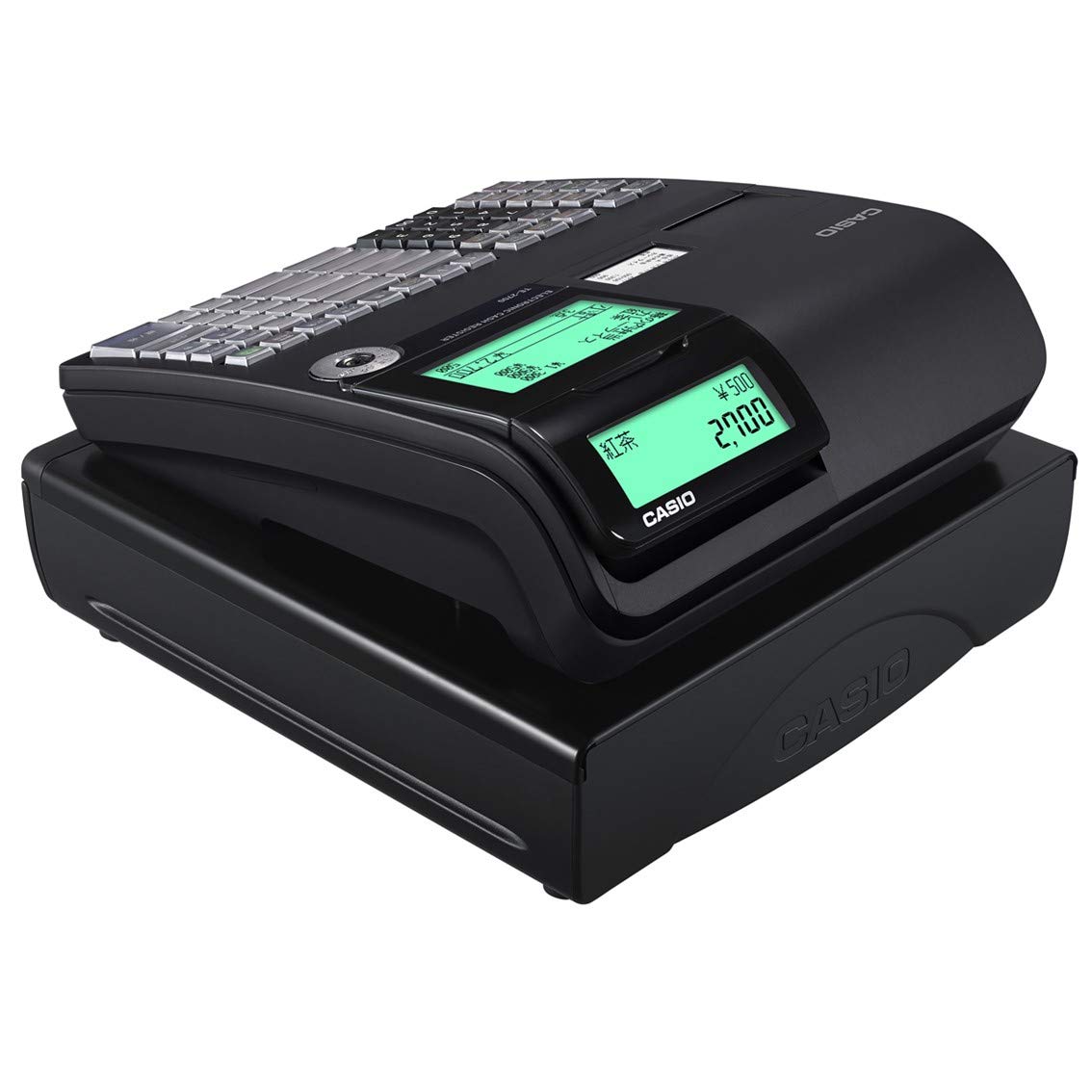 Amazon | カシオ レジスター 20部門 小型ドロア TE-2700-20SBK