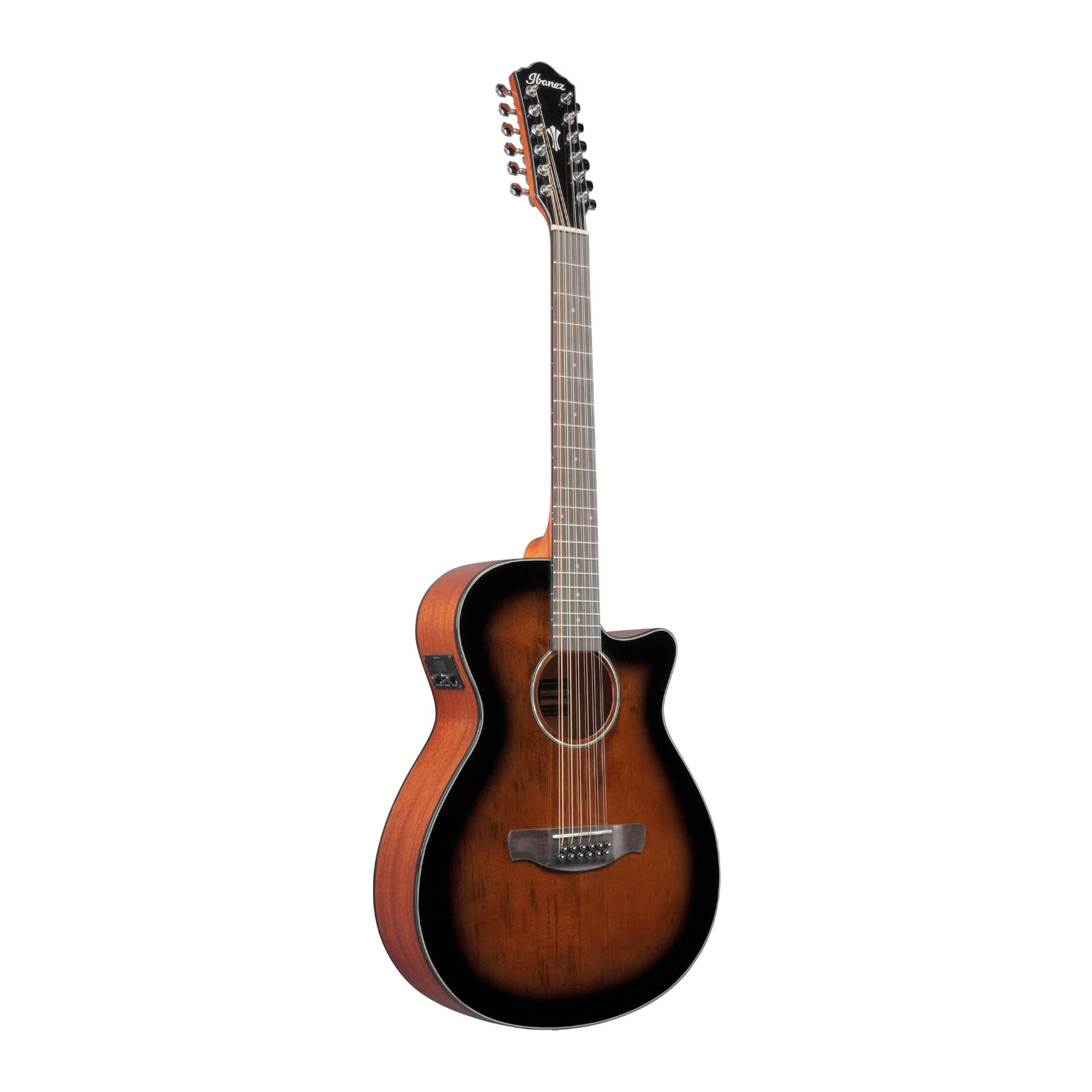 Amazon | Ibanez AEG 12弦 アコースティックエレキギター (ダーク