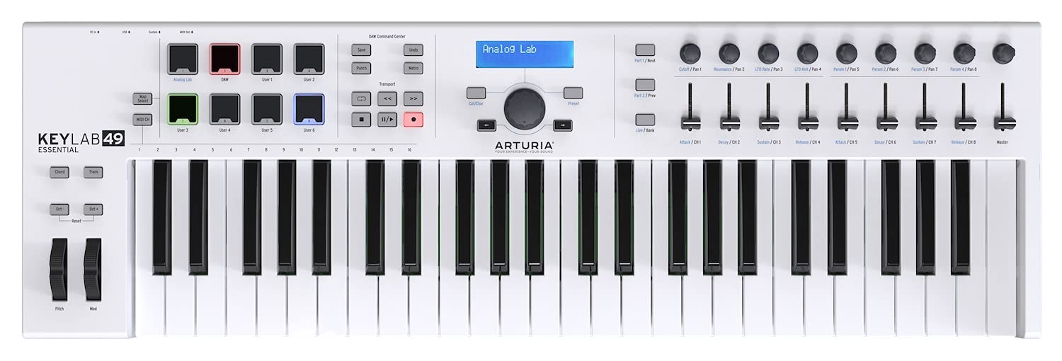 Amazon.co.jp: Arturia キーボード・コントローラーKeyLab 49