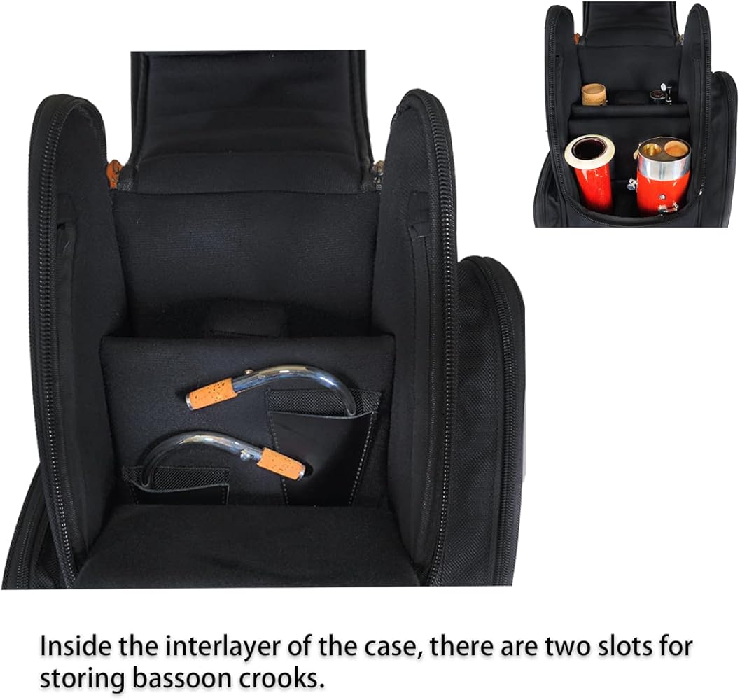 Amazon.co.jp: Reed123 ファゴットケースギグバッグ、安定性と