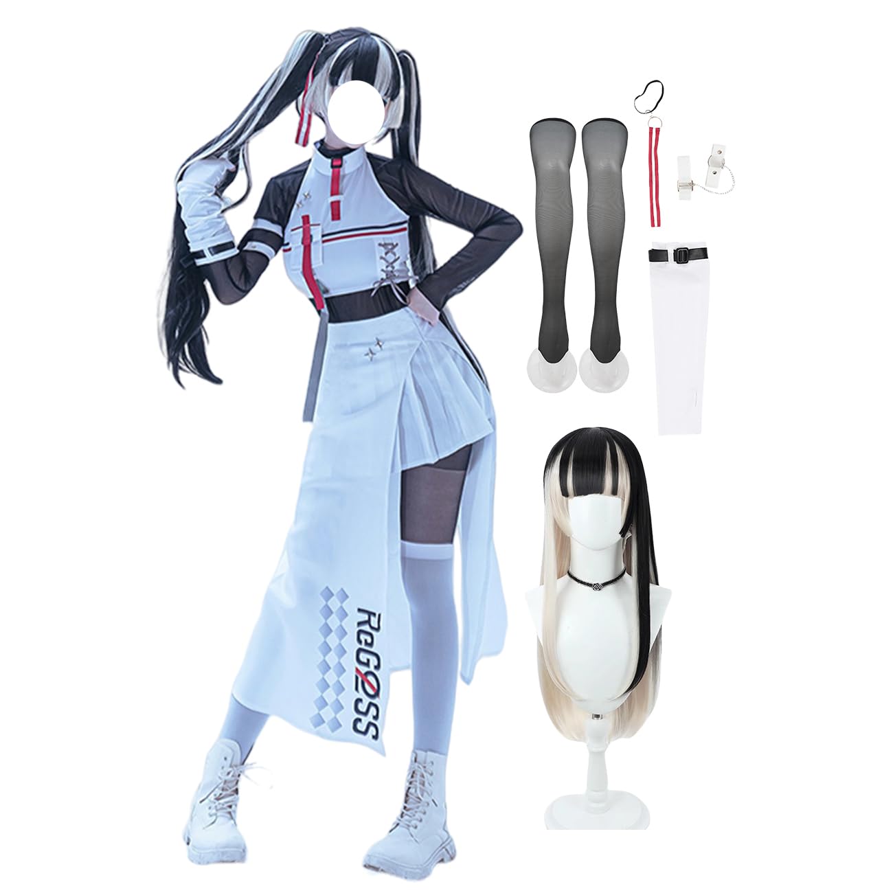 Amazon.co.jp: [HAOJEE]儒烏風亭らでん コスプレ衣装常服 ワンピース