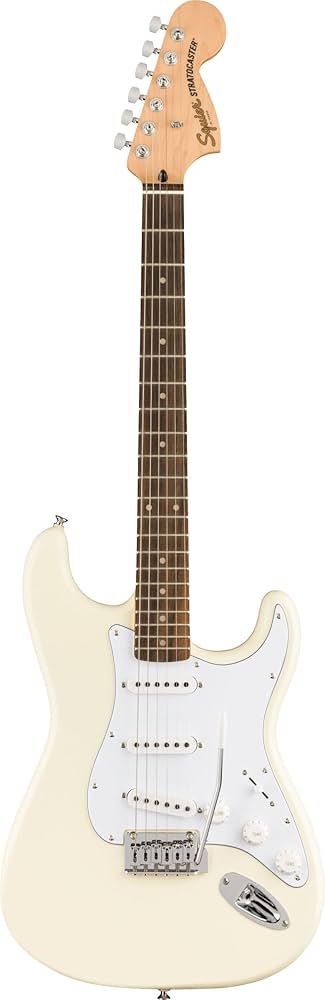 Amazon.com: Fender Squier Affinity Stratocaster, Laurel - Olympic