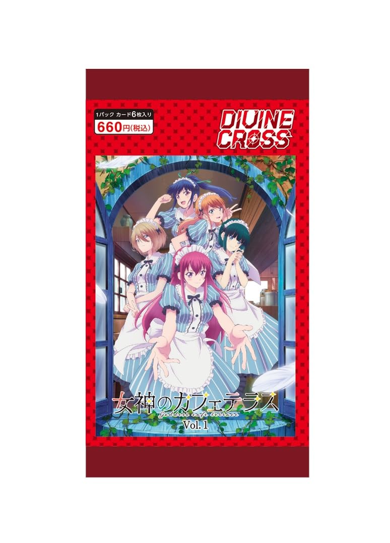Amazon.co.jp: TCG 女神のカフェテラス Vol.1 DIVINE CROSS カード6枚
