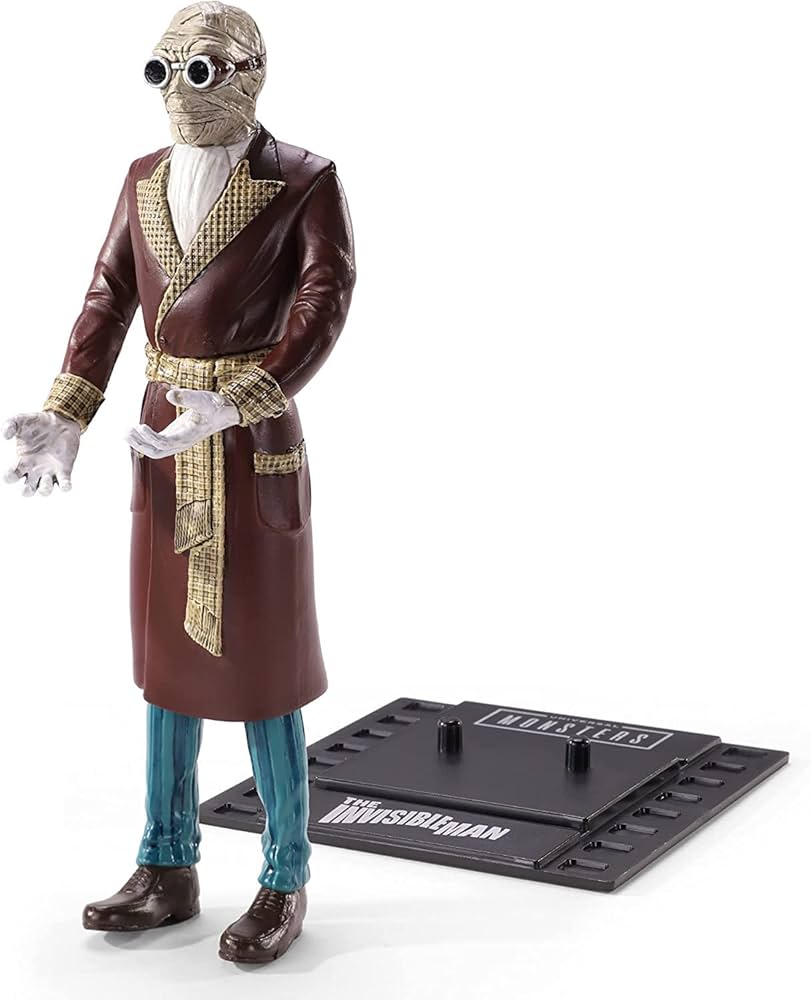 Amazon.co.jp: BendyFigs ユニバーサルモンスター インビジブルマン