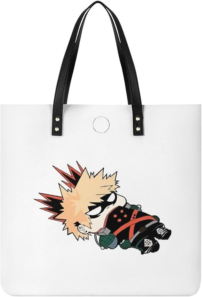 Amazon | [Amiabout] ヒロアカ 爆豪勝己 トートバッグ トート エコ