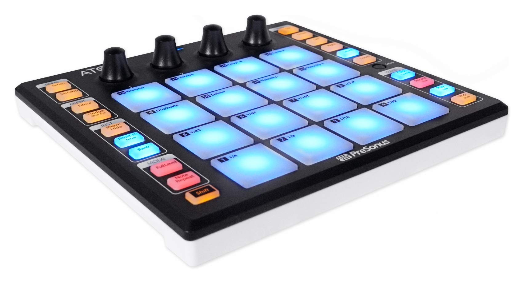 Amazon | PRESONUS ATOM 16パッド USB MIDI RGB DJコントローラー+