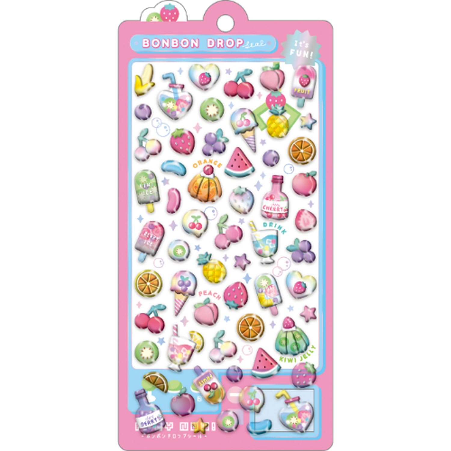 Amazon | クーリア シール ボンボンドロップシール ふるーつボンボン