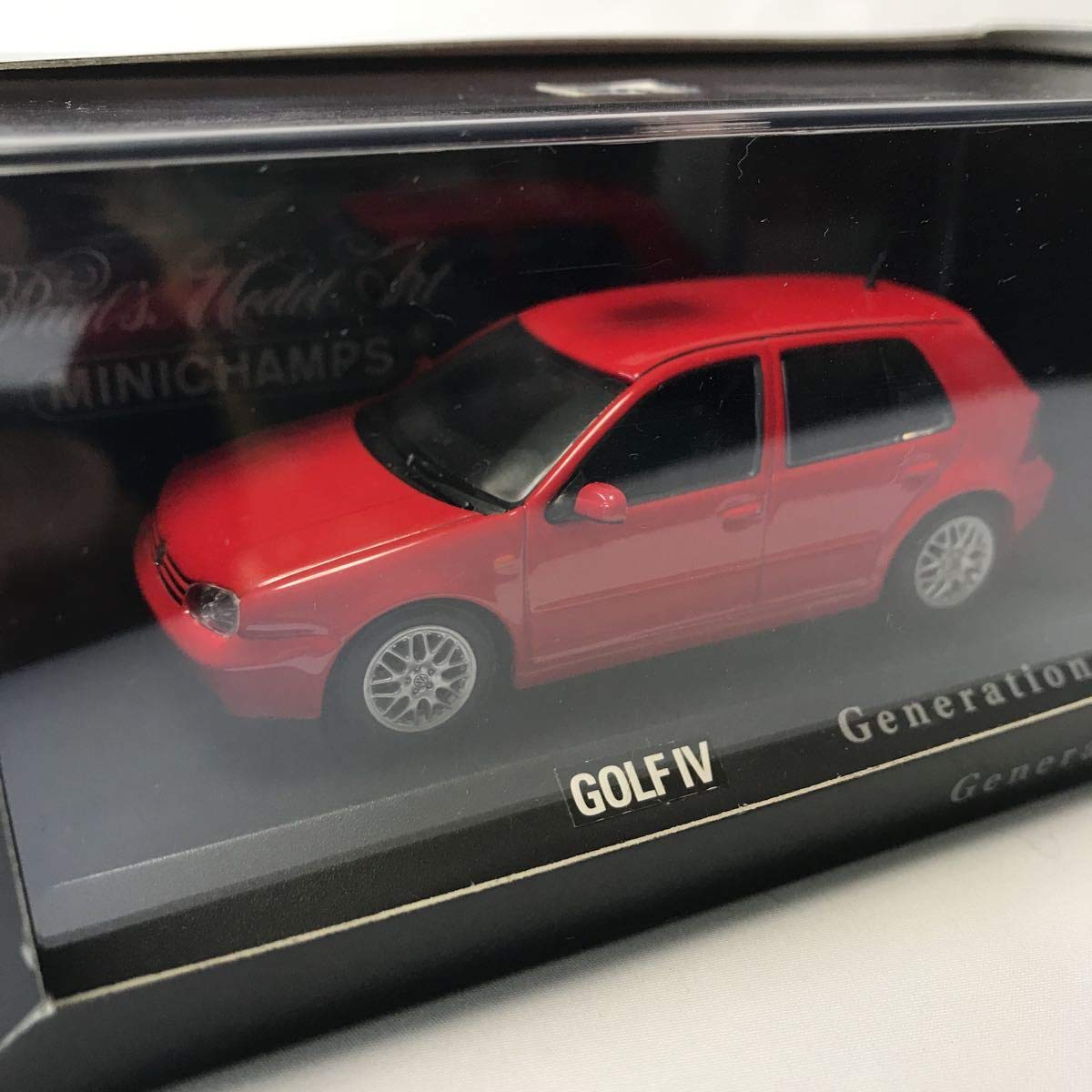 Amazon | MINICHAMPS 1/43 Volkswagen GOLF Ⅳ generation golf レッド