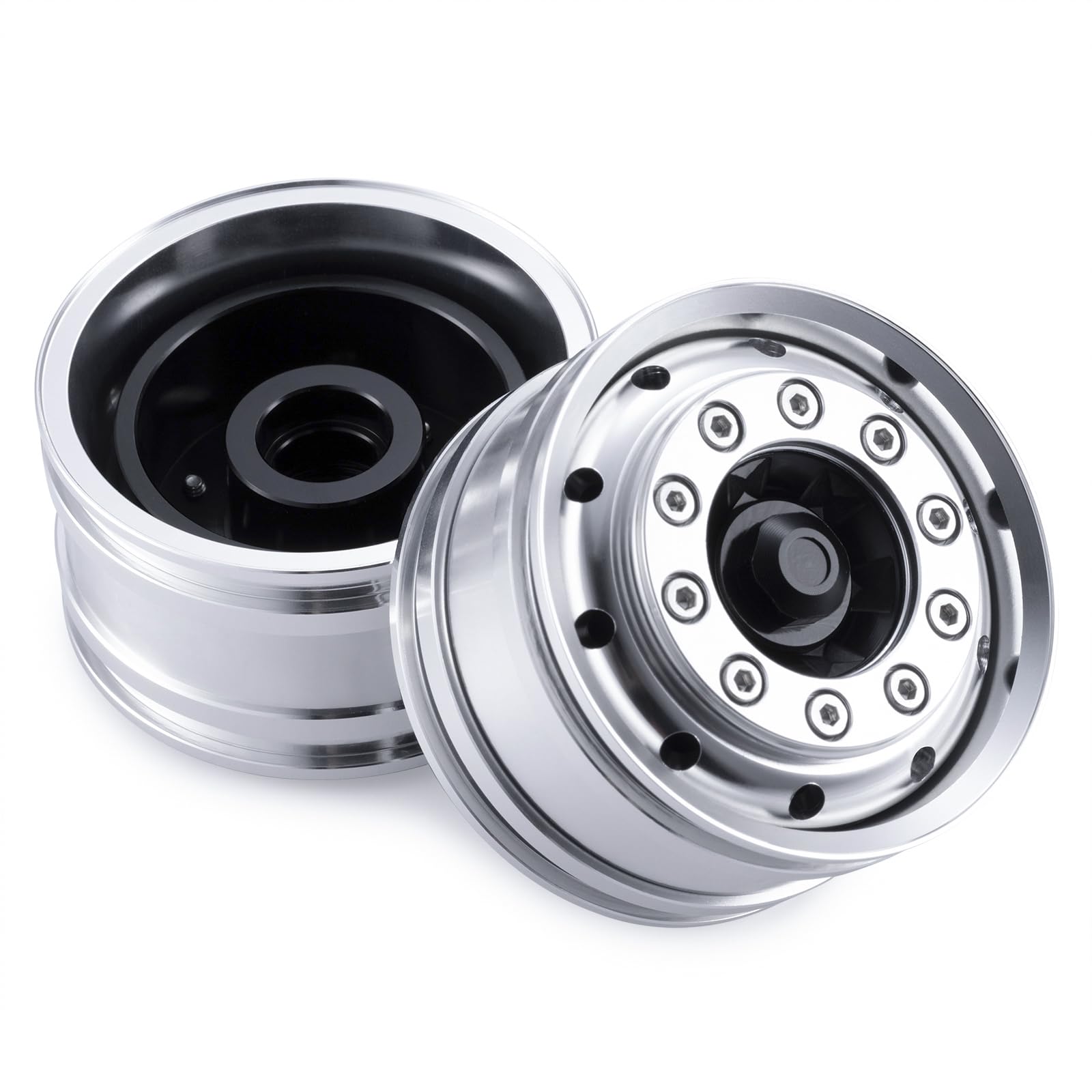 Amazon | TRZX 1/14タミヤトレーラートラックRCカー用2個アルミ