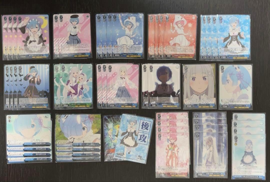 早い者勝ち‼️ 高レート リゼロ デッキ リゼロ デッキ ※不足あり+