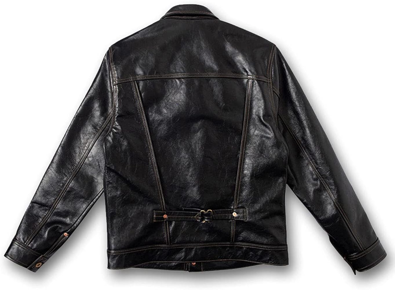 Amazon | [N++A] BOMU馬革メンズ 豪華 1.6mm 北欧産茶芯ホースハイド