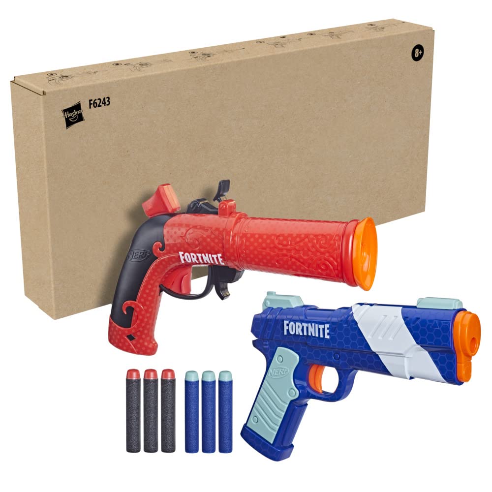 Amazon.com: Nerf Fortnite Dual Pack with Two Fortnite Blasters and