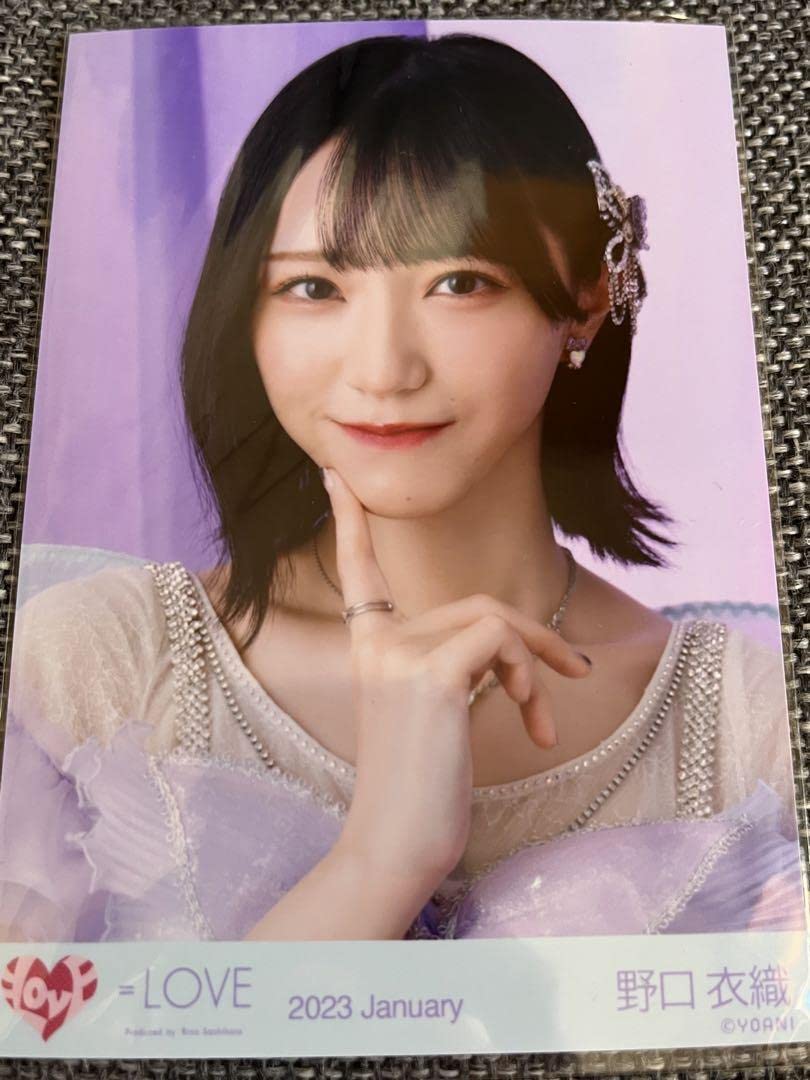 イコプレ 野口衣織 直筆 生写真 イコラブ 裏コメ⑤ 2026年最新】野口