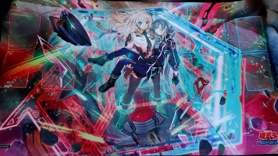 Amazon.co.jp: 閃刀起動-リンケージ プレイマット 閃刀姫 レイ ロゼ