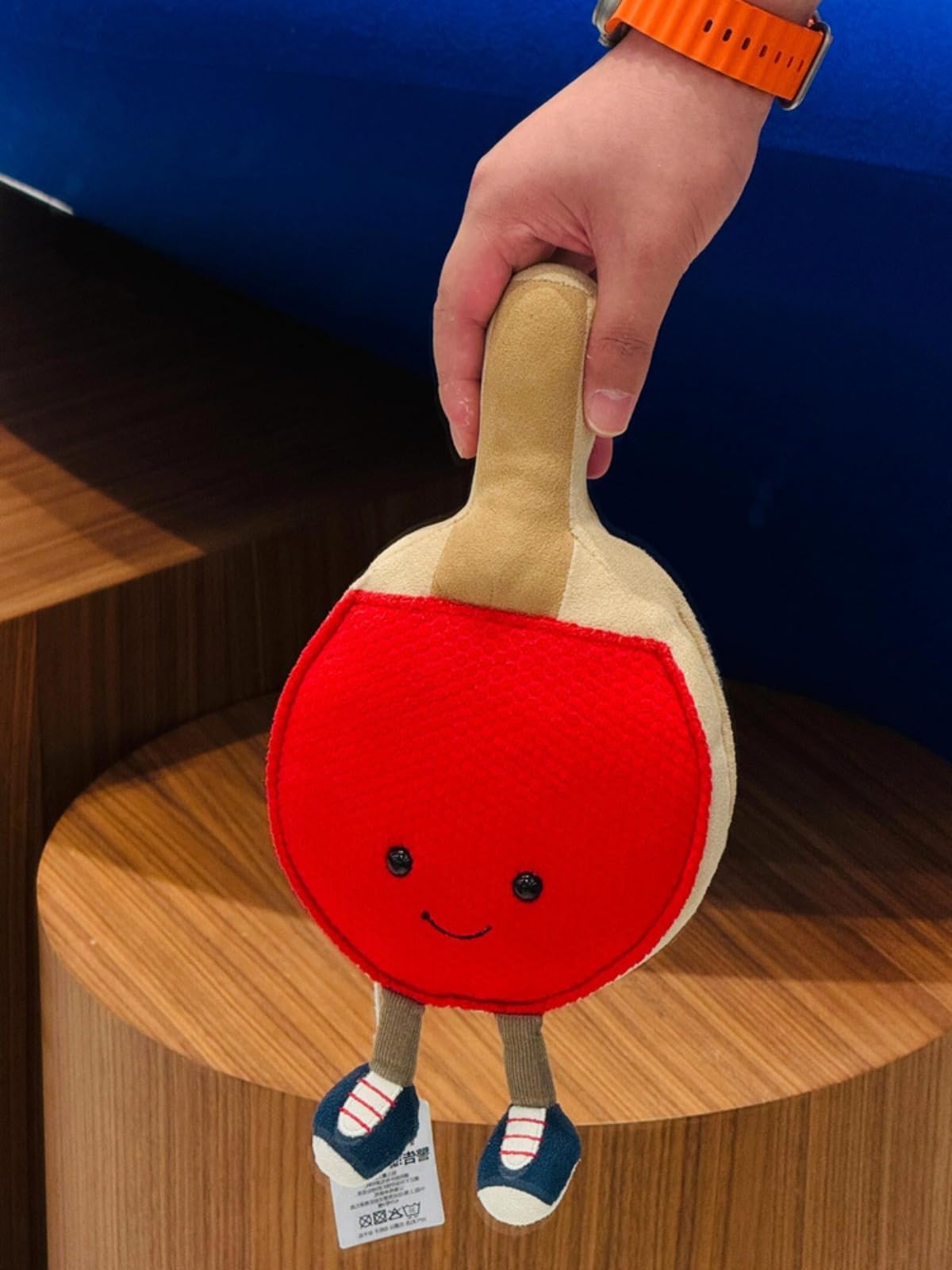 Amazon.co.jp: AZCQD 帝国の壁 卓球ラケット ぬいぐるみ 68cm 可愛い