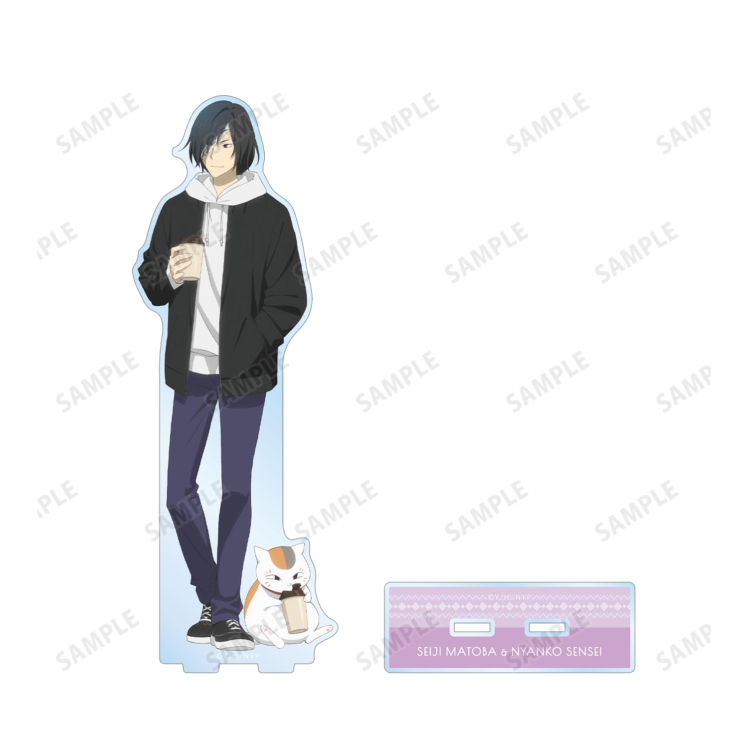 Amazon.co.jp: 夏目友人帳 描き下ろしイラスト 的場静司&ニャンコ先生