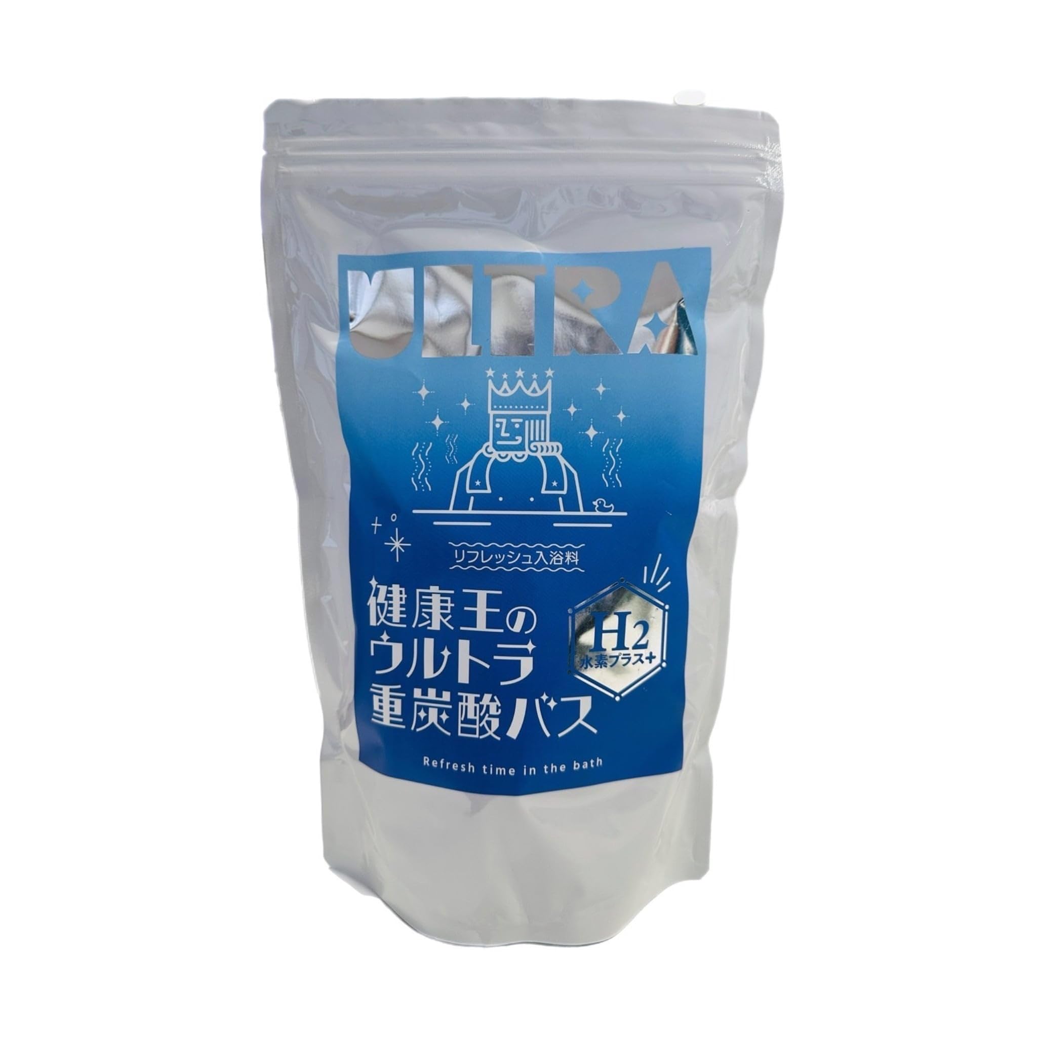 Amazon | 健康王のウルトラ重炭酸バス 水素プラス【単品】90錠 1ヶ月分