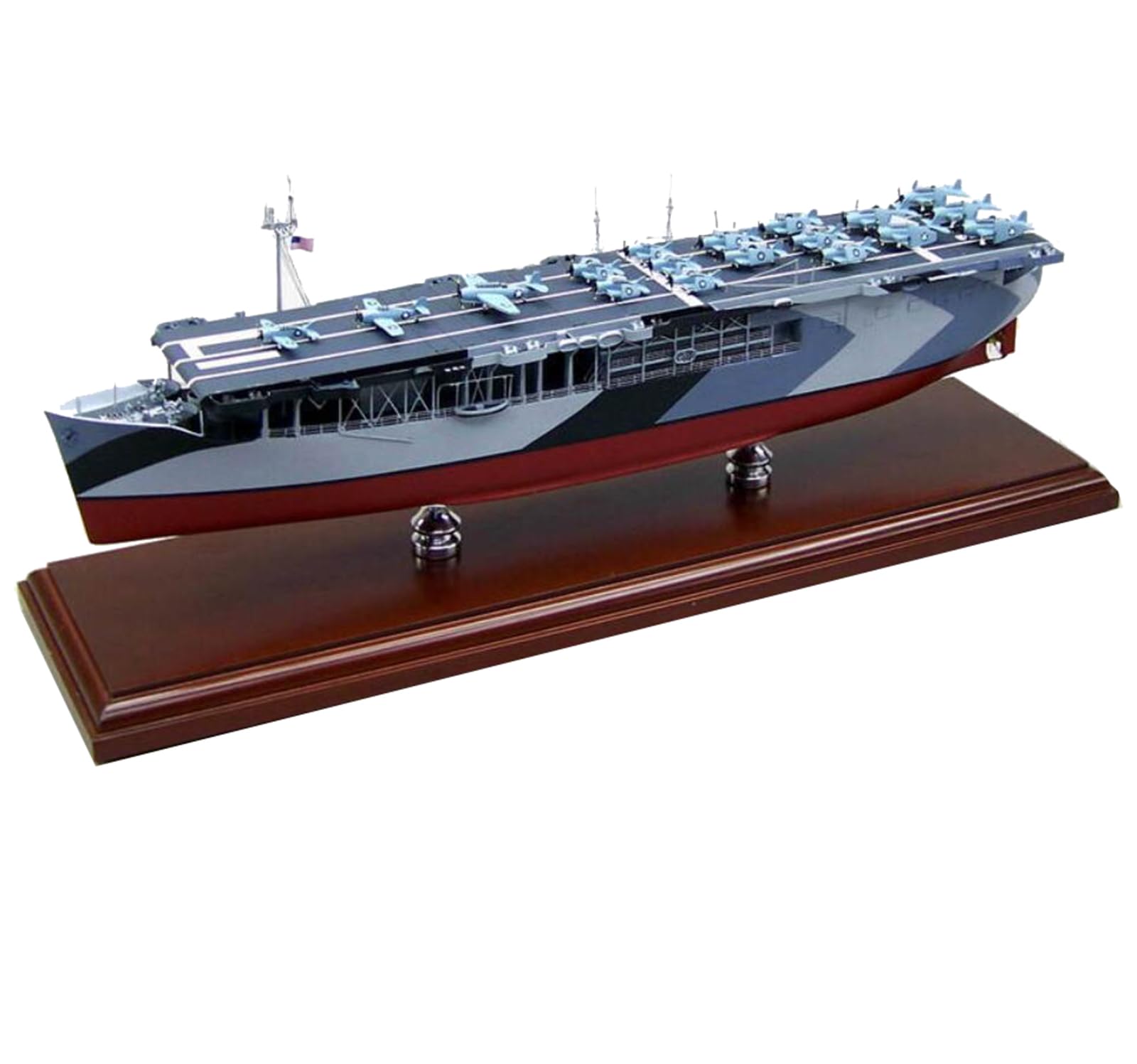 Amazon.com: FMOCHANGMDP 1/350 Scale USS CVE-26 Sangamon Aircraft