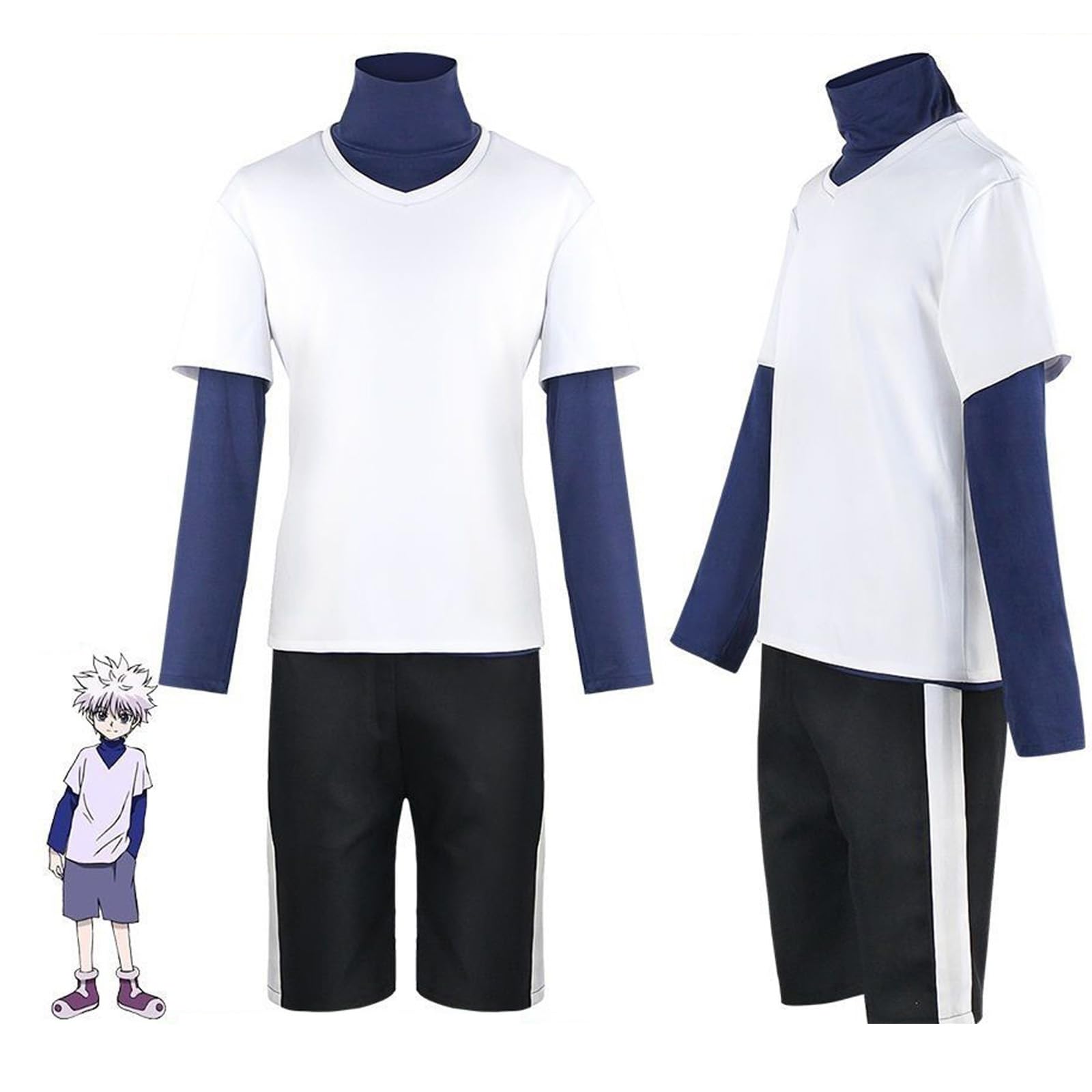 Amazon.co.jp: ハンターハンター コスプレ キルア cosplay衣装 3点