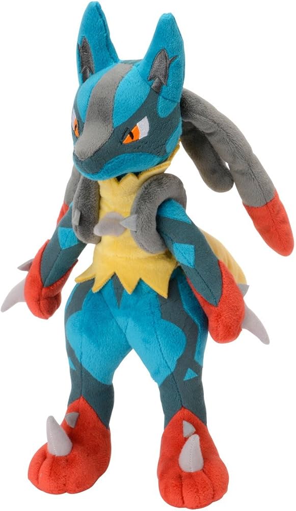 Amazon.co.jp: ポケモンセンターオリジナル ぬいぐるみ メガルカリオ