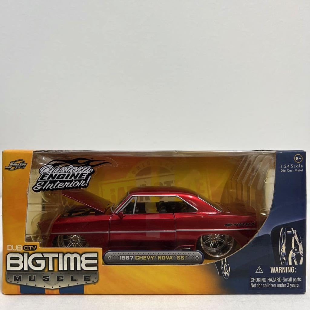 Amazon | Jada toys DUB CITY BIGTIME MUSCLE 1/24 CHEVY NOVA SS 1967