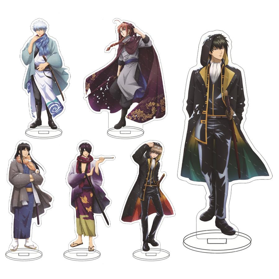 Amazon.co.jp: アクリルスタンド 銀魂 グッズ アクスタ 限定 冬 坂田銀