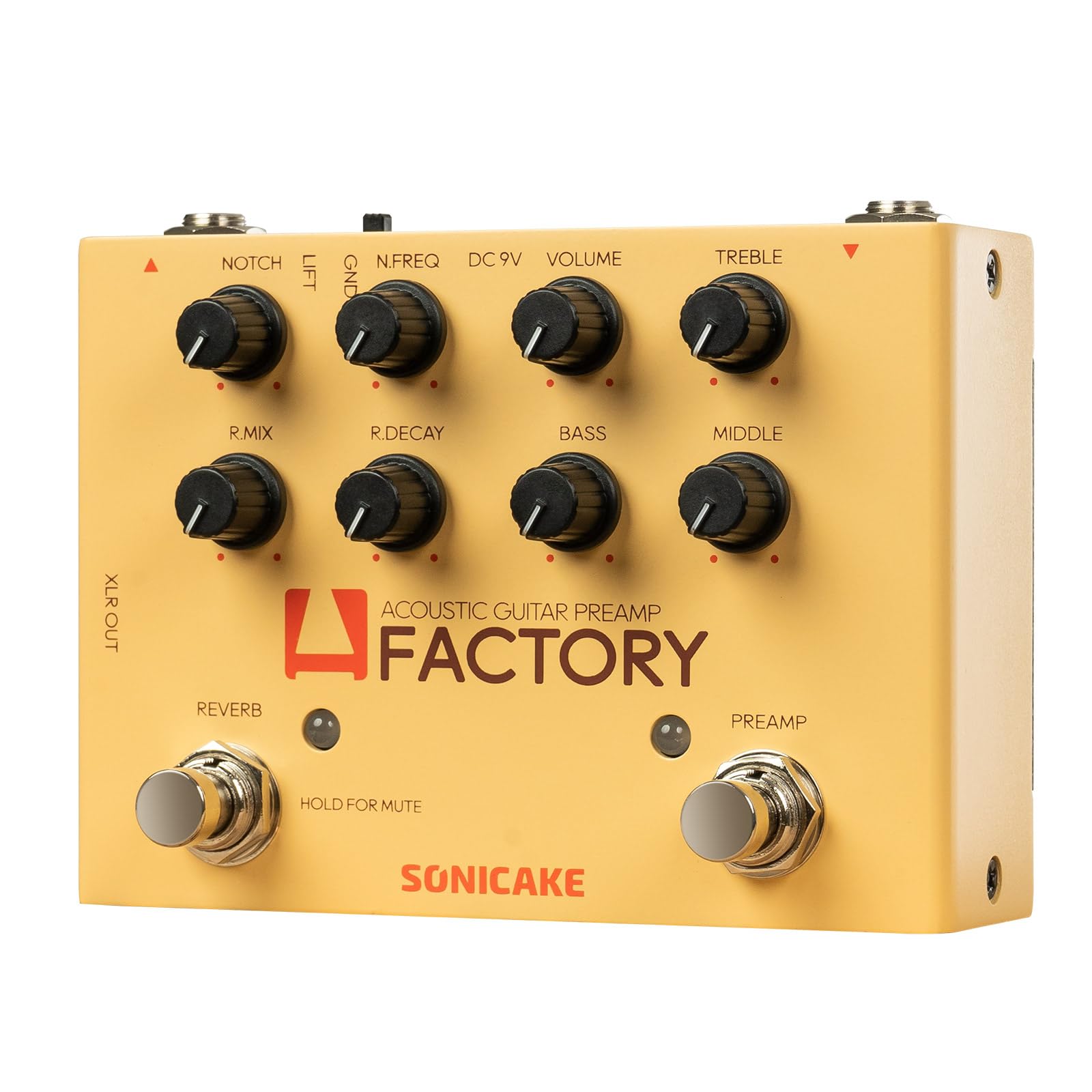 Amazon.com: SONICAKE Acoustic Guitar Effects Pedal with Analog