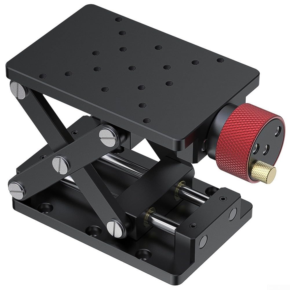 Amazon.com: Manual Lift Z-Axis Lab Jack Elevator Platform 148x80mm