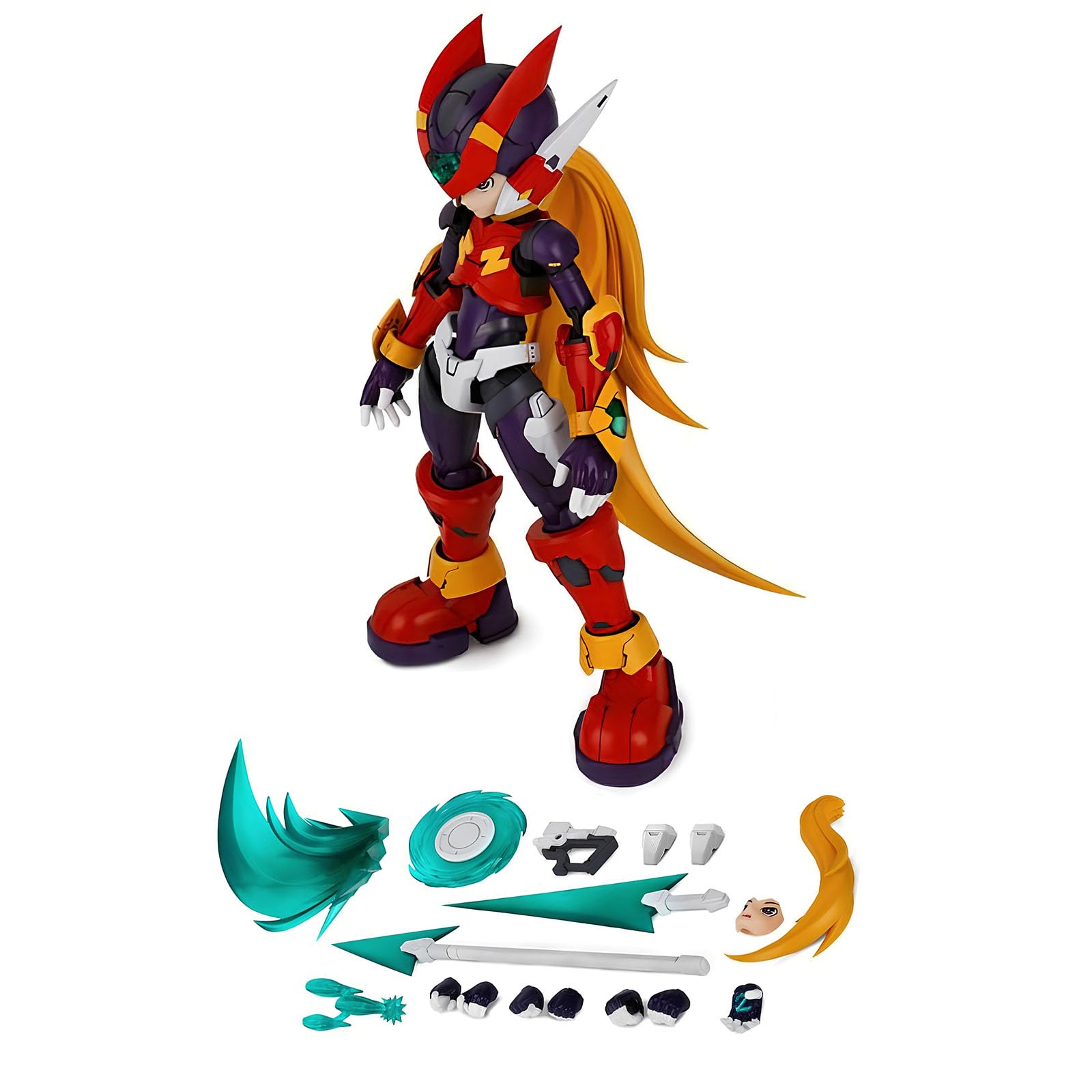 Amazon | ロックマンゼロ 豪華版 可動フィギュア 17cm 武器