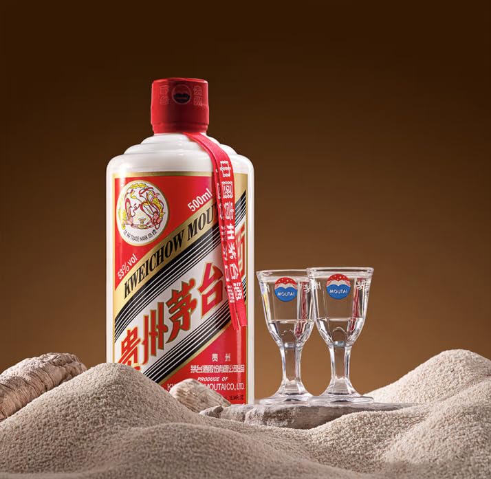 Amazon.co.jp: 貴州茅台酒 飛天 アルコール53度500ml 2024年 箱付