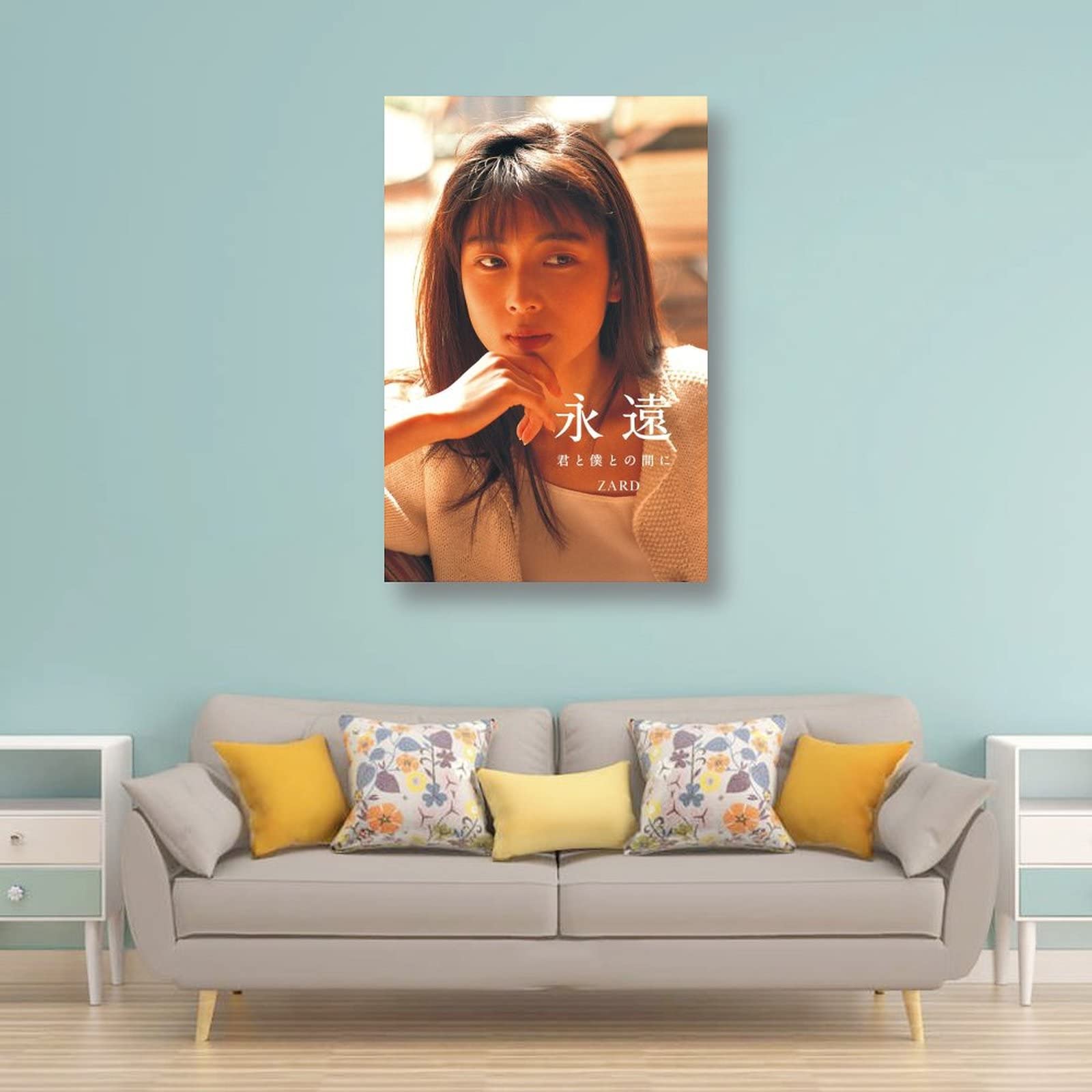 Amazon.co.jp: ロックバンドZARD女性歌手坂井泉水クラシックアート写真