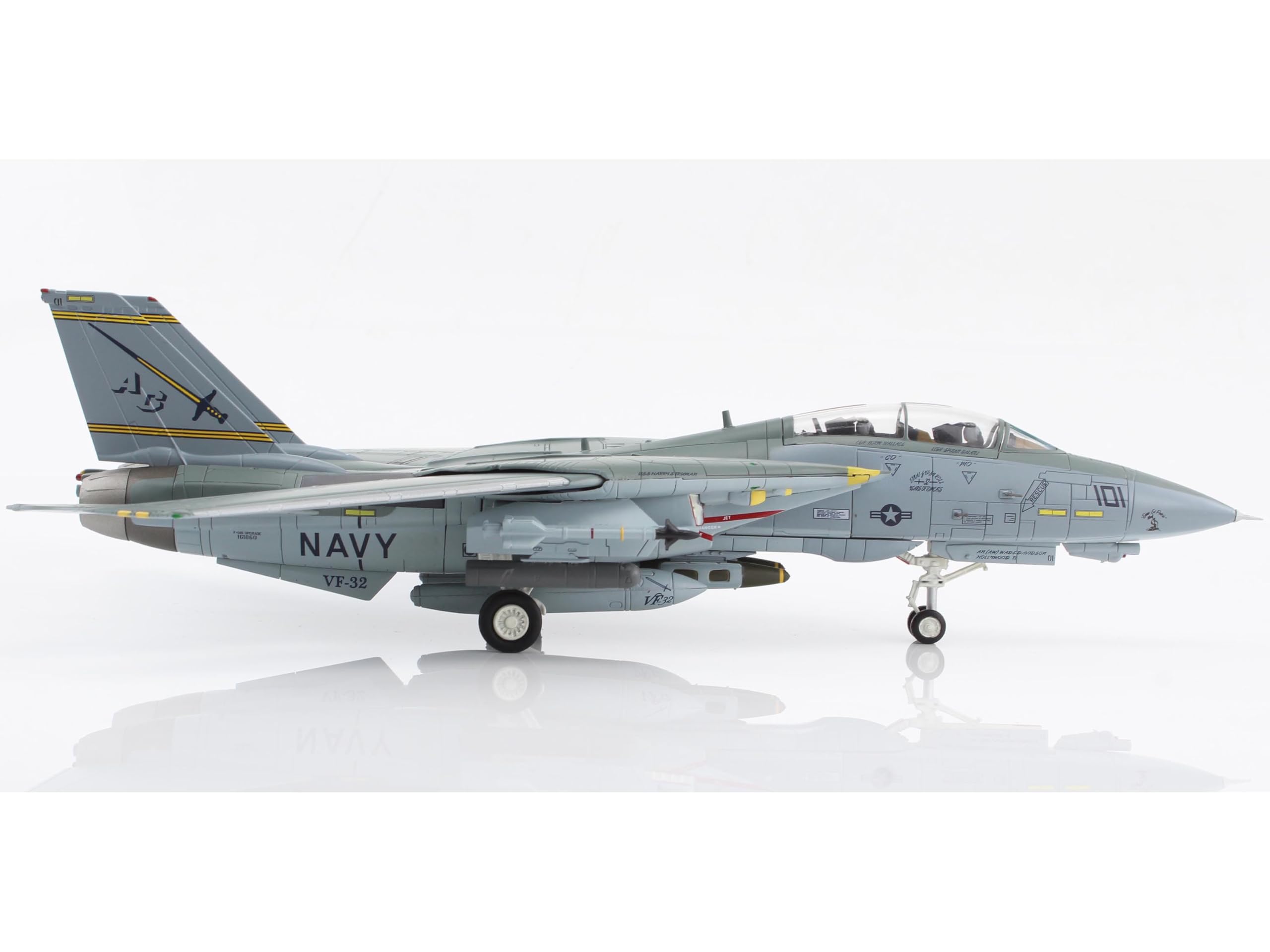 Amazon.com: Grumman F-14B Tomcat Fighter Aircraft Last Gypsy Roll