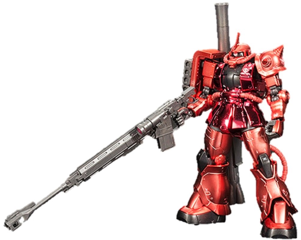 Amazon.com: Bandai HG 1/144 Char-only Zaku II Metallic Ver. Event