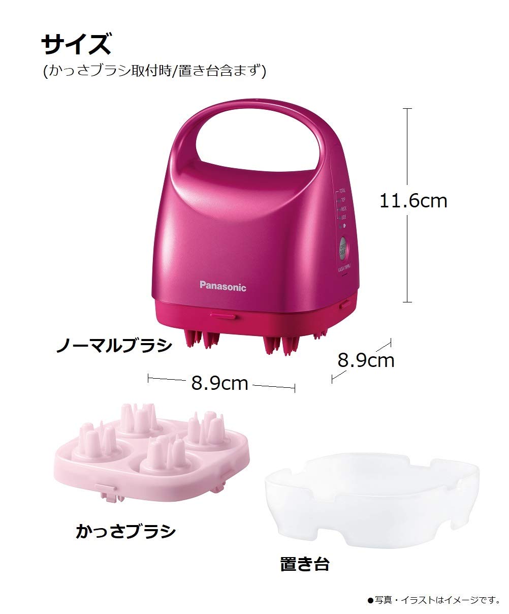 Amazon | パナソニック 頭皮エステ サロンタッチタイプ ピンク EH-HE9A